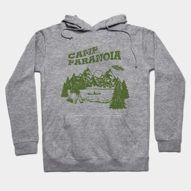 Camp PARANOIA - UFO Edition! Hoodie by The Paranoia Store